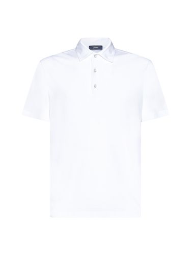 Herno Cotton Polo Shirt - Herno - Modalova