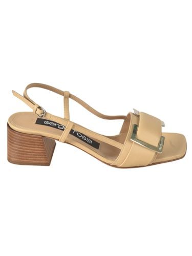 Block Heel Slingback Sandals - Sergio Rossi - Modalova