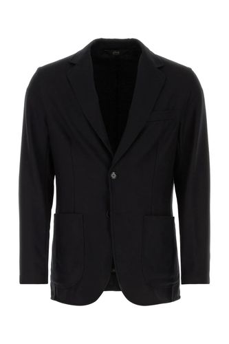 Brioni Black Wool Blazer - Brioni - Modalova