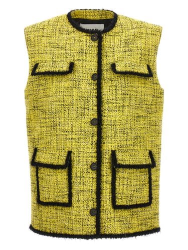 MSGM Tweed Vest - MSGM - Modalova