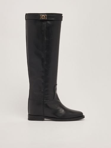 Via Roma 15 Leather Boots - Via Roma 15 - Modalova