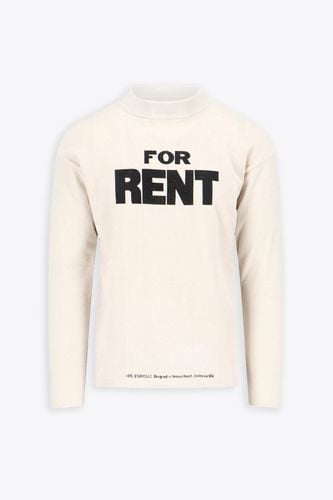 Unisex For Rent Sweater Knit Off Knitted T-shirt With Long Sleeves - Unisex For Rent Sweater Knit - ERL - Modalova