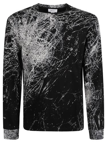 Smashed Glass Long-sleeved T-shirt - Alexander McQueen - Modalova