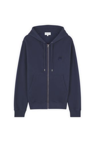 Bold Fox Head Patch Comfort Zipped Hoodie - Maison Kitsuné - Modalova