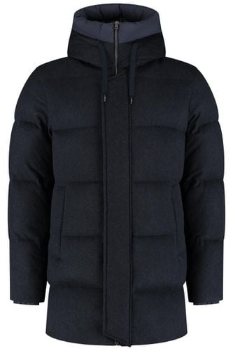 Drawstring Padded Bomber Jacket - Herno - Modalova