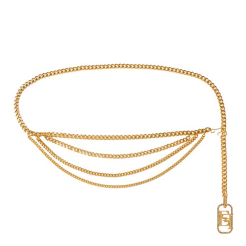 Elisabetta Franchi Chain Belt - Elisabetta Franchi - Modalova