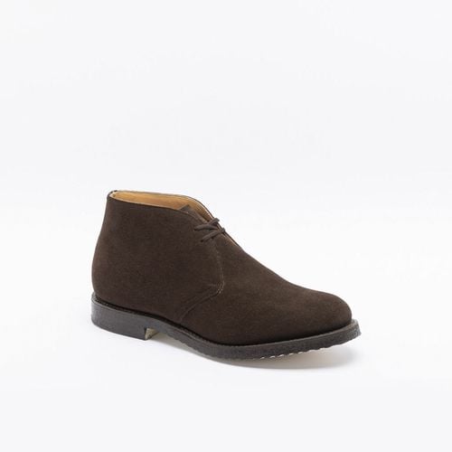 Brown Suede Boot (para Sole) - Church's - Modalova