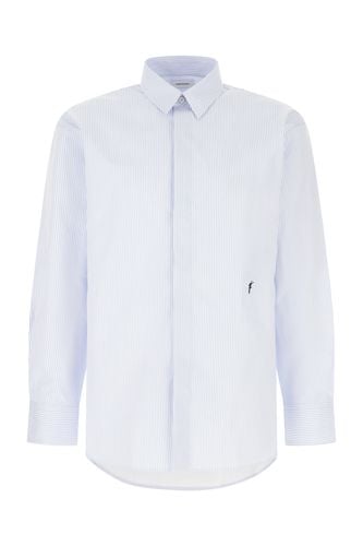 Ferragamo Embroidered Poplin Shirt - Ferragamo - Modalova