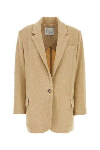 Beige Wool Blend Cikaito Blazer - Marant Étoile - Modalova