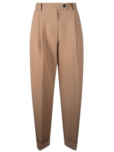 Wrap Buttoned Trousers - Ermanno Firenze - Modalova