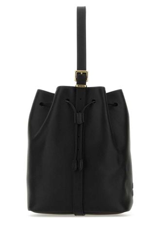 Logo-embossed Drawstring Bucket Bag - Miu Miu - Modalova