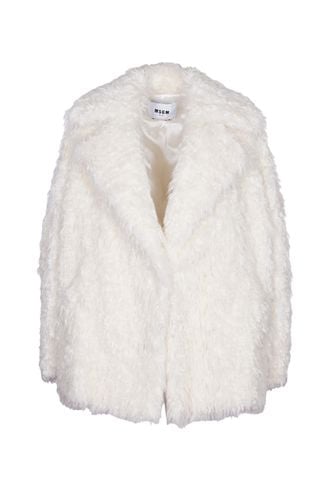 MSGM Eco-fur Jacket - MSGM - Modalova