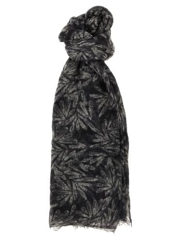 Printed Cashmere Scarf - Brunello Cucinelli - Modalova