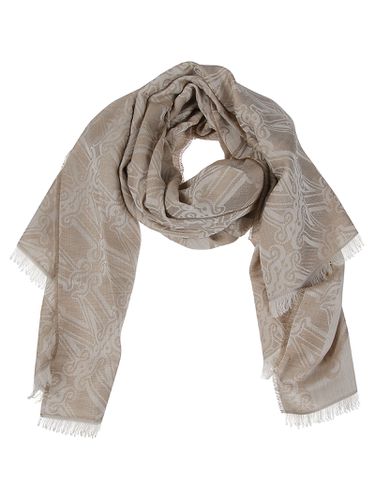 Max Mara Beige Silk Blend Stole - Max Mara - Modalova