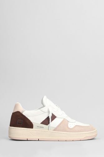 D. A.T. E. Court 2.0 Sneakers In Leather - D.A.T.E. - Modalova