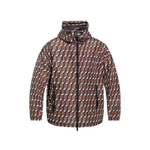 All Over Print Hooded Jacket - Dsquared2 - Modalova