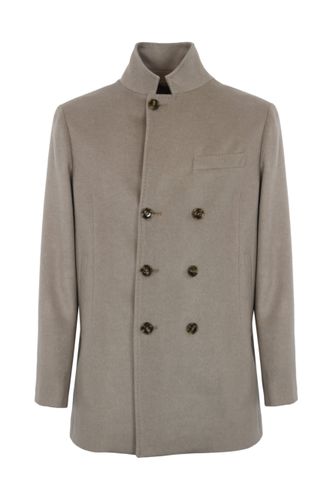 Shelby Coat In Wool And Cashmere - Barba Napoli - Modalova