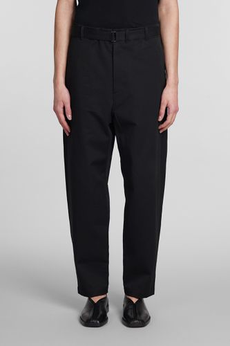 Lemaire Pants In Black Cotton - Lemaire - Modalova