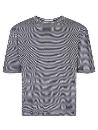 Lardini Striped Cotton T-shirt - Lardini - Modalova