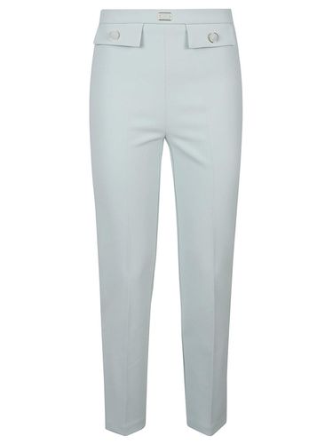 Straight-leg Cropped Trousers - Elisabetta Franchi - Modalova