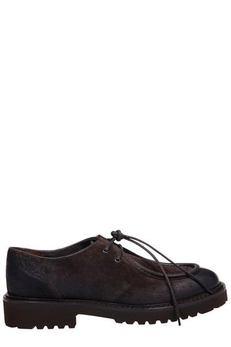 Doucal's Round-toe Lace-up Loafers - Doucal's - Modalova