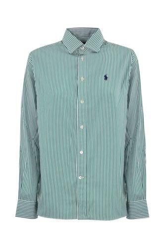 Striped Poplin Shirt - Polo Ralph Lauren - Modalova