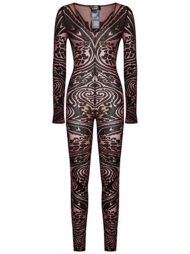 X Etro Paisley Tattoo Jumpsuit - Wolford - Modalova