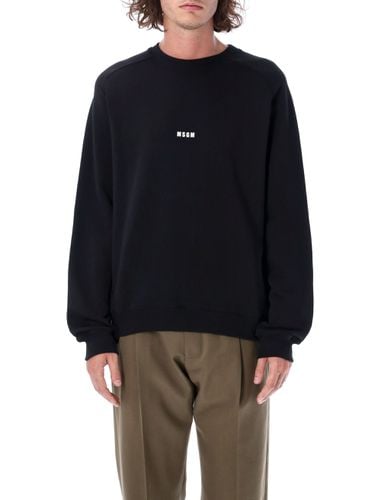 MSGM Small Logo Crewneck - MSGM - Modalova