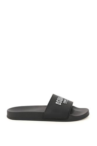 Dsquared2 Rubber Slides - Dsquared2 - Modalova