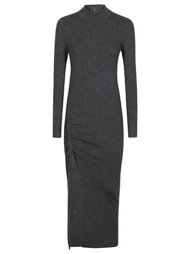 Merino Ruched Midi Dress - Michael Kors - Modalova