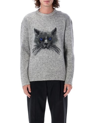 Givenchy Cat Jacquard Sweater - Givenchy - Modalova