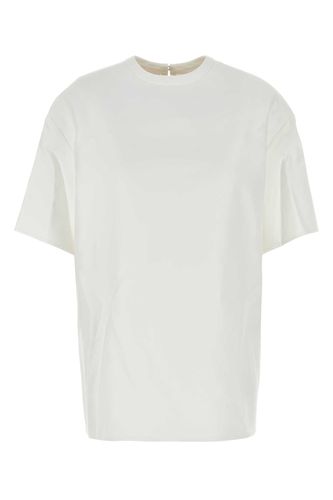 White Cotton Blend T-shirt - Valentino Garavani - Modalova