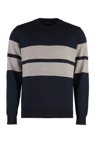 Virgin Wool Crew-neck Sweater - Paul & Shark - Modalova