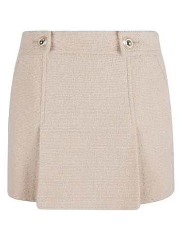 Tom Ford Boucle Pleated Mini Skirt - Tom Ford - Modalova