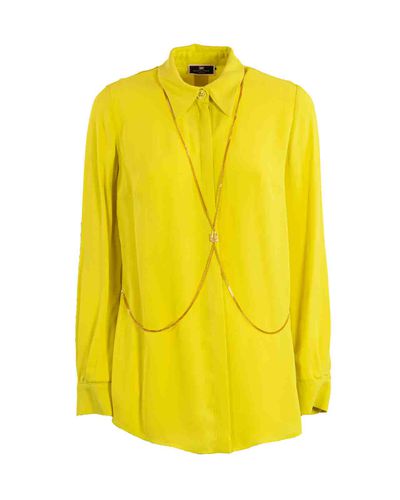 Elisabetta Franchi Viscose Shirt - Elisabetta Franchi - Modalova