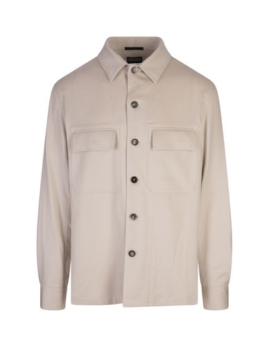 Alba Overshirt In Oasi Cashmere In - Zegna - Modalova