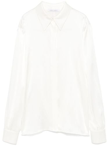 Alberta Ferretti White Satin Shirt - Alberta Ferretti - Modalova