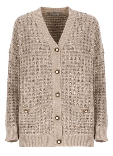 D. Exterior Cardigan With Paillettes - D.Exterior - Modalova