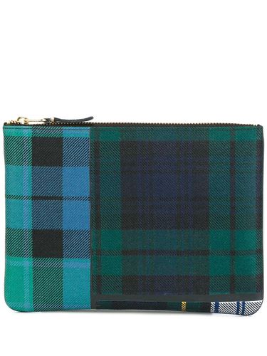 Tartan Print Clutch - Comme des Garçons Wallet - Modalova