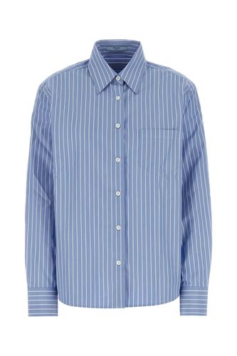 Prada Printed Poplin Shirt - Prada - Modalova