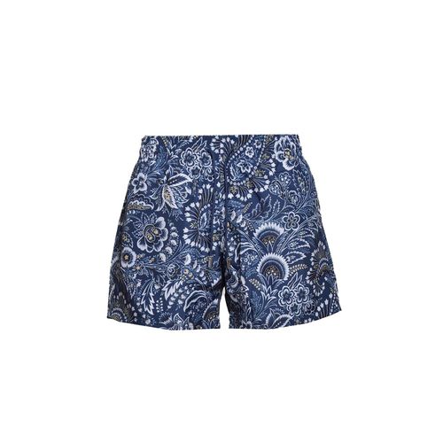 Etro Blue Paisley Print Swimwear - Etro - Modalova