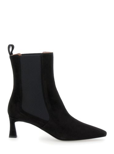 Sissi Chelsea Boots In Suede Woman - Pollini - Modalova