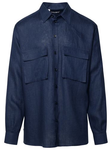 Button-up Oversized Shirt - Dolce & Gabbana - Modalova