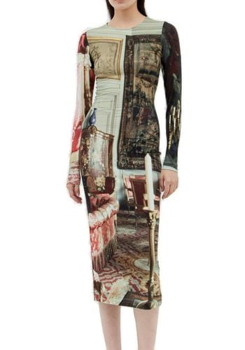 Artwork Long Boulle Dress - Vivienne Westwood - Modalova