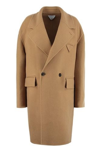 Double-breasted Mid Length Coat - Bottega Veneta - Modalova