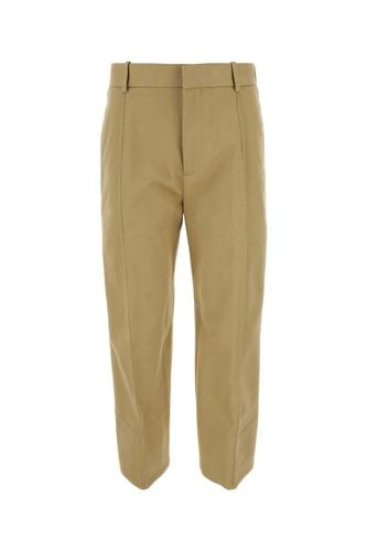 Cotton Cropped Cut Pant - Bottega Veneta - Modalova