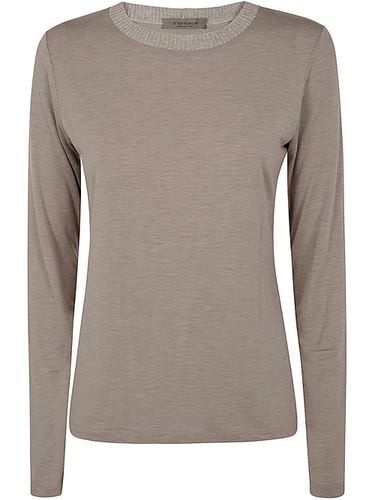 D. Exterior Jersey Modal Lux Slimfit Round Neck - D.Exterior - Modalova