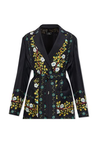 Etro Blazer With Belt - Etro - Modalova