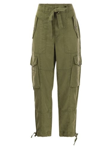 Drawstring Waist Straight Leg Cargo Pants - Polo Ralph Lauren - Modalova