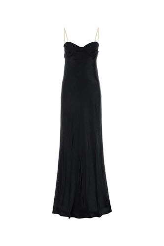 Miu Miu Black Stain Long Dress - Miu Miu - Modalova